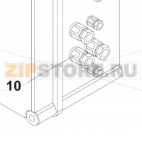 Cable Inlet, Nylon PG11 Bear Varimixer AR40 VL-1S                                                                  