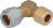 RACCORDO A GOMITO 3/8"M- 1/4"M