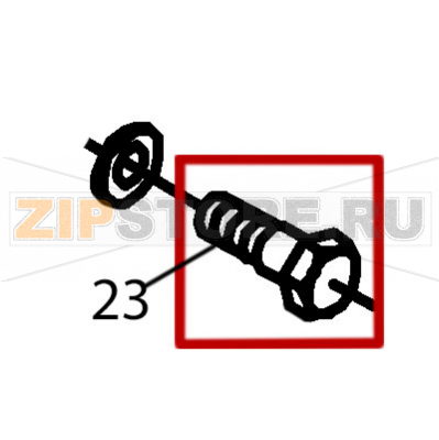 Tornillo exagonal con cuello M-6 Fagor ECO-200 Tornillo exagonal con cuello M-6 Fagor ECO-200Запчасть на деталировке под номером: 23Название запчасти Fagor на английском языке: Tornillo exagonal con cuello M-6 ECO-200.
