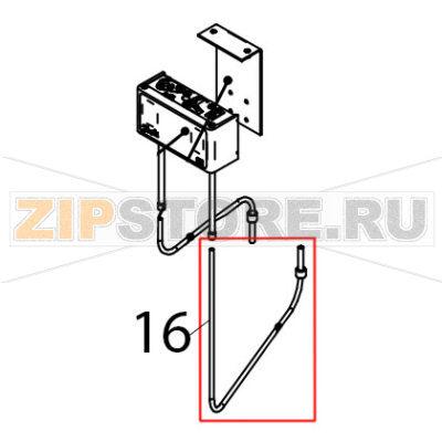 Рукав L=0.7 м Gomax Quadro Abat ЛГ-250Ч-01 Рукав L=0.7 м Gomax Quadro Abat ЛГ-250Ч-01Запчасть на деталировке под номером: 16