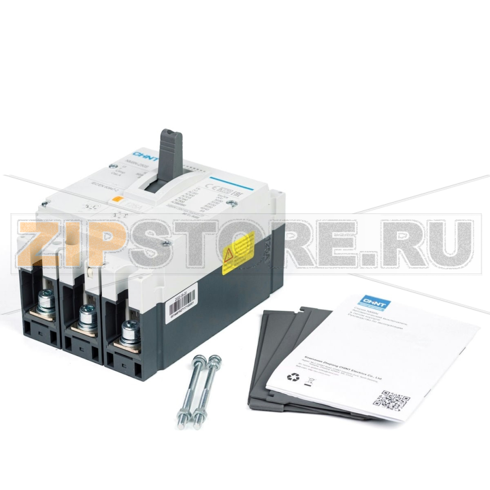 Выключатель автоматический 180 А, 70 кА, 3 полюса Chint NM8N-250Q 