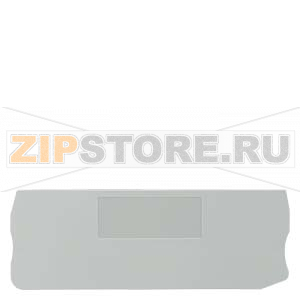 КРЫШКА ДЛЯ ПРОХОДНОЙ ПРУЖИННОЙ КЛЕММЫ: 4 MM2, ШИРИНА: 2.2 MM, СЕРАЯ Siemens 8WH9003-1GA00 
