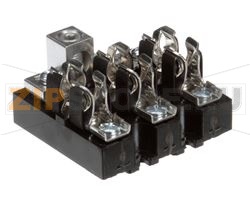 FUSE BLOCK 60A 300V 3P 2/0 LUG 