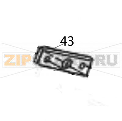 Sensor bracket Sato M84Pro Sensor bracket Sato M84ProЗапчасть на деталировке под номером: 43Название запчасти на английском языке: Sensor bracket Sato M84Pro.