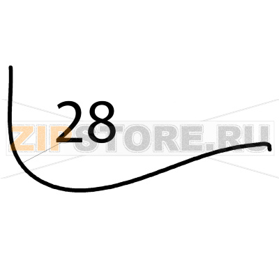 Tubo flessibile Ø: 50 Angelo Po FX101G2 Tubo flessibile Ø: 50 Angelo Po FX101G2Запчасть на деталировке под номером: 28