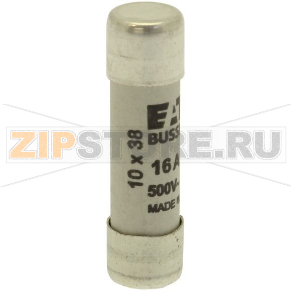 Предохранитель, 1 A, AC 500 В, 120 кА, 10x38 мм, gL/gG, IEC Eaton CYLINDRICAL FUSE 10x38 1A GG 