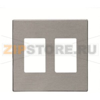 Накладка двухпостовая, сталь ABB 2858.40