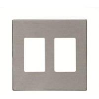 Накладка двухпостовая, сталь ABB 2858.40