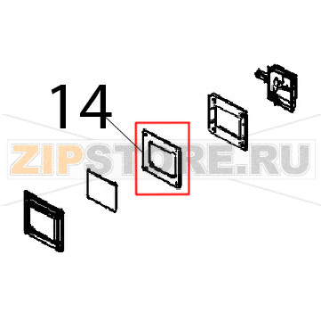 Guarnizione lampada Angelo Po FX101G2 Guarnizione lampada Angelo Po FX101G2Запчасть на деталировке под номером: 14