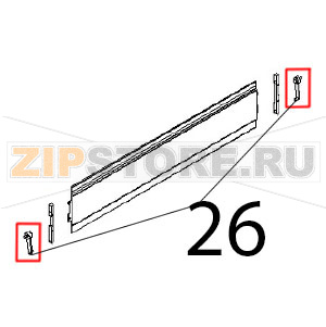 Leva inf. completa Angelo Po FX201G3 Leva inf. completa Angelo Po FX201G3Запчасть на деталировке под номером: 26