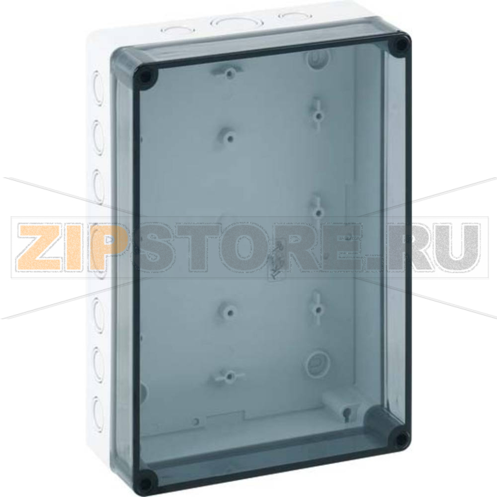 Корпус 254x180x84 мм, материал: поликарбонат, полистирол, серый Spelsberg TK PS 2518-8f-tm 