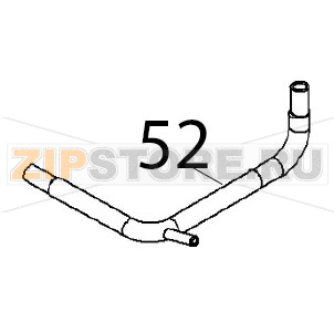 Tubo scarico Angelo Po FX201G3 Tubo scarico Angelo Po FX201G3Запчасть на деталировке под номером: 52