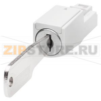 IE RJ45 port lock RJ45 port lock with keys for mechanical locking of RJ45 ports  1 pack = 1 unit Siemens 6GK1901-1BB50-0AA0