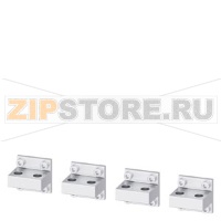 rear main circuit connections horizontally/vertically adjust. 4 units, for guide frame of withdrawable circuit breaker accessory for circuit breaker 3WL10 / 3VA27 Siemens 3VW9011-0AN33