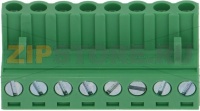 TERMINAL BLOCK 8 POLES PITCH 5