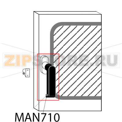Handle Gierre FEV 64M Handle Gierre FEV 64MЗапчасть на деталировке под номером: MAN710
