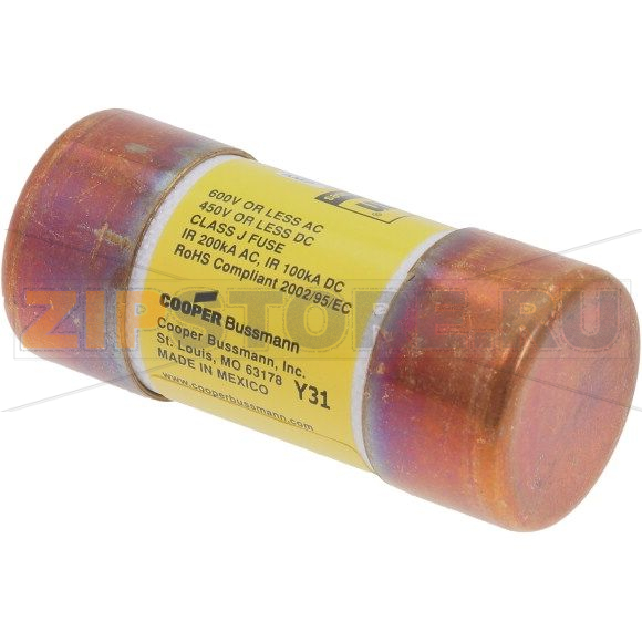 Предохранитель, 3 A, AC 600 В, 200 кА, 21x57 мм, J, UL, CSA Eaton DRIVE FUSE 