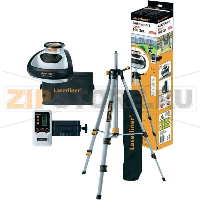 Комплект: штатив, лазер ротационный, автоматический Laserliner AutoSmart-Laser 100 Set 
