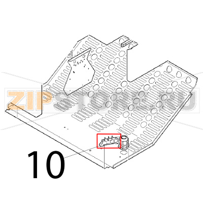 Morsettiera Angelo Po 1G0PEVTR Morsettiera Angelo Po 1G0PEVTRЗапчасть на деталировке под номером: 10