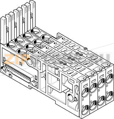 Плита монтажная Festo VMPAL-AP-4X10 