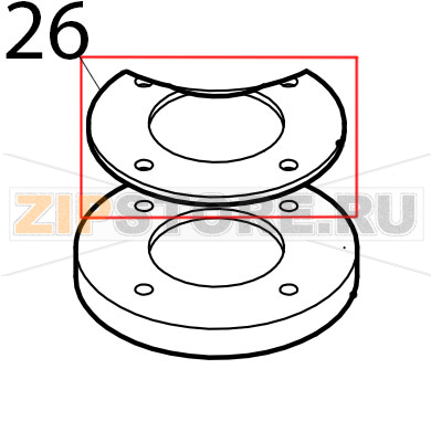 Gasket Silanos N700 PS Gasket Silanos N700 PSЗапчасть на деталировке под номером: 26