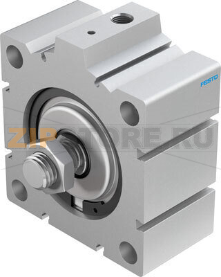 Пневмоцилиндр короткоходовой Festo AEVC-100-10-A-P 