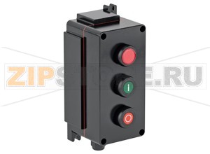 Модуль управления Control Unit Ex e, GRP, 3 Functions LCP3.LRLX.PGMX.PRMX.F.1 Pepperl+Fuchs Electrical specificationsOperating voltage250 V max.Operating current16 A max.Terminal capacity2.5 mm2FunctionLED indicatorColorredRated operating voltage20 ... 250 V ACFunction 2pushbuttonColorgreenContact configuration1x NO / 1x NCUsage categoryAC12 - 12 ... 250 V AC - 16 AAC15 - 12 ... 250 V AC - 10 ADC13 - 12 ... 110 V DC - 1 ADC13 - 12 ... 24 V DC - 1ANumber of poles2LabelingIFunction 3pushbuttonColorredContact configuration1x NO / 1x NCUsage categoryAC12 - 12 ... 250 V AC - 16 AAC15 - 12 ... 250 V AC - 10 ADC13 - 12 ... 110 V DC - 1 ADC13 - 12 ... 24 V DC - 1ANumber of poles2LabelingOMechanical specificationsHeight220 mm (A)Width110 mm (B)Depth101 mm (C)External dimension123 mm with operators (C1) 235 mm with mounting brackets (K)Fixing holes distance, height220 mm (G)Fixing holes distance, width78 mm (H)Enclosure coverfully detachableCover fixingM6 stainless steel socket cap head screwsFixing holes diameter7 mm (J)Degree of protectionIP66Cable entryNumber of cable entries1x M25 in face B fitted with polyamide Ex e cable glandDefined entry areaface BMaterialEnclosurecarbon loaded, antistatic glass fiber reinforced polyester (GRP)Finishinherent color blackSealone piece solid silicone rubberMass3.5 kgMounting7 mm slots moulded into baseGrounding2.5 mm2 grounding terminalAmbient conditionsAmbient temperature-40 ... 55 °C (-40 ... 131 °F) @ T4 -40 ... 40 °C (-40 ... 104 °F) @ T6 Data for application in connection with hazardous areasEU-Type Examination CertificateCML 16 ATEX 3009 XMarking II 2 GD Ex db eb mb IIC T* Gb Ex tb IIIC T** °C Db T6/T80 °C @ Ta +40 °C T4/T130 °C @ Ta +55 °CInternational approvalsIECEx approvalIECEx CML 16.0008XEAC approvalTC RU C-DE.GB06.B.00567ConformityDegree of protectionEN 60529General informationSupplementary informationEC-Type Examination Certificate, Statement of Conformity, Declaration of Conformity, Attestation of Conformity and instructions have to be observed where applicable. For information see www.pepperl-fuchs.com.AccessoriesOptional accessoriesEngraved traffolyte tag labelEngraved AISI 316L stainless steel tag labelColor in-fill stainless steel tag label