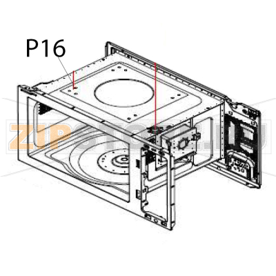 Cavity Hurakan HKN-WP900G Cavity Hurakan HKN-WP900GЗапчасть на деталировке под номером: P16