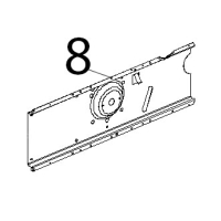 Profilo sostegno motore Unox XVC 504