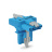 T-distribution connector; 5-pole; Cod. I; 1 input; 2 outputs; 3 locking levers; for flying leads; blue Wago 890-620 - T-distribution connector; 5-pole; Cod. I; 1 input; 2 outputs; 3 locking levers; for flying leads; blue Wago 890-620