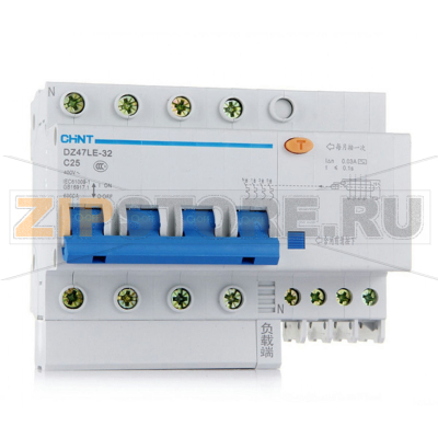 Дифавтомат 32 А, 6 кА Chint DZ47LE-32 