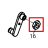 Hexagonal bolt M20 Fagor FI-80
