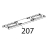 Scudo intermedio inox Unox XVC 515G