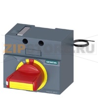 front mounted rotary operator emergency-off IEC IP30/40 24V DC lighting kit accessory for: 3VA5 125 Siemens 3VA9137-0EK17