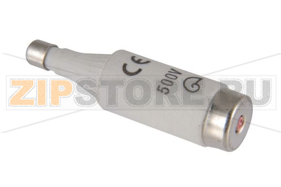 Предохранитель, 6 A, AC 500 В, 100 кА, D1, 13.2x6 мм, gL/gG, IEC с задержкой Eaton FUSE-D1 6A T GL/GG 500VAC E16 