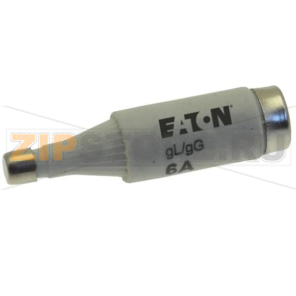 Предохранитель, 6 A, AC 500 В, 100 кА, D1, 13.2x6 мм, gL/gG, IEC с задержкой Eaton FUSE-D1 6A T GL/GG 500VAC E16 