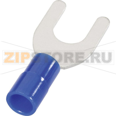 Наконечник вилочный 1.5 мм², 2.5 мм², Ø=3.2 мм, синий, 1 шт Cimco 180140 
