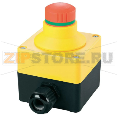 Кнопка аварийной остановки 250 В/AC, 16 А, IP65, 1 шт Schlegel SIL22_QRBLUV_118308 