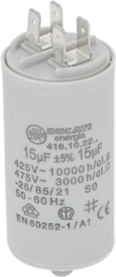 CAPACITOR DUCATI ENERGIA 15µF 