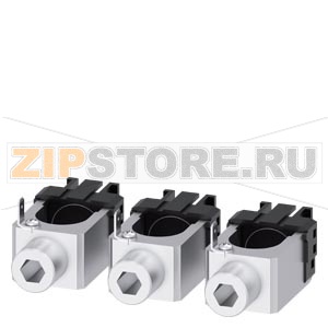 wire connector CU with control wire voltage tap-off 3 units accessory for: 3VA5 250 Siemens 3VA9233-0JK12 