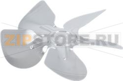 PRESSURE FAN 254X28 ALUMINIUM 