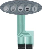 КНОПОЧНАЯ ПАНЕЛЬ ИЗ PVC С СОЕДИНЕНИЯМИ