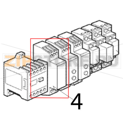 Phase monitoring relay Scotsman MAR 78 SPLIT Phase monitoring relay Scotsman MAR 78 SPLITЗапчасть на деталировке под номером: 4