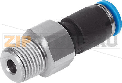 Штуцер цанговый, поворотный Festo QSR-1/4-6 