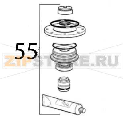 Kit cuscinetti and premistoppa Scotsman MF 46 AS Kit cuscinetti and premistoppa Scotsman MF 46 ASЗапчасть на деталировке под номером: 55