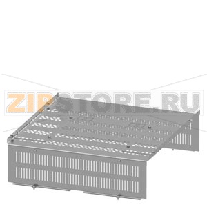 SIVACON S4 subdivision Main busbar at bottom Form 2B Position of main busbar: bottom front Width 600 mm Depth 600 mm Siemens 8PQ3000-3BA24 