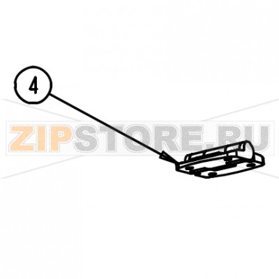 Петля крышки принтера Datamax A-6212 Mark II LH Петля крышки принтера Datamax A-6212 Mark II LHЗапчасть на сборочном чертеже под номером: 4Название запчасти Datamax на английском языке: HINGE