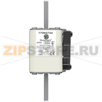 Предохранитель, 450 A, AC 1250 В, 100 кА, size 1, 53x69x160 мм, aR, IEC UL Eaton FUSE 450A 125