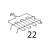 Resistenza piana 1200 W, 230 V Unox XL 404