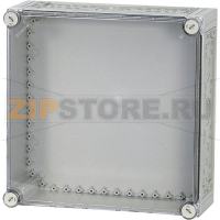 Корпус 375x375x125 мм, пластик, серый: 1 шт Eaton CI44E-125